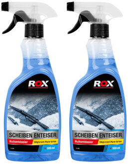 Benson Ruitenontdooier spray - 2x - voor auto - 500 ml - antivries sprays - winter / vorst