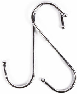 Benson S-haken / ophanghaken - 2-delig - van metaal - 160 mm
