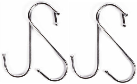 Benson S-haken / ophanghaken - 4-delig - van metaal - 160 mm