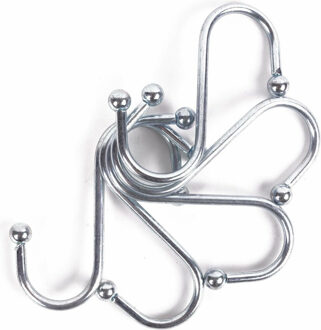 Benson S-haken / ophanghaken - 5-delig - van metaal - 70 mm