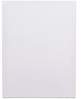 Benson Schildersdoek - 18 x 24 cm - blanco canvas - katoen - 280 grams Wit