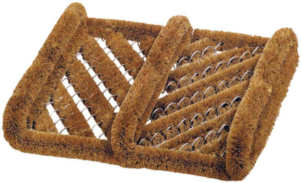 Benson Schoenen borstelmat/schoenenveger - kokosvezels - 30 x 35 cm