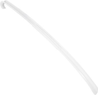 Benson Schoenlepel lang - 64 cm - kunststof - wit - met haak