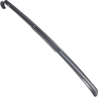 Benson Schoenlepel lang - 64 cm - kunststof - zilvergrijs - met haak