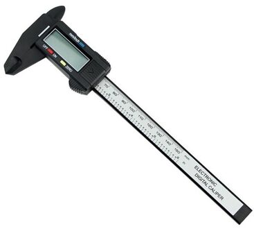 Benson Schuifmaat - digitaal - carbonfiber - 150 mm - schuifpasser Multi