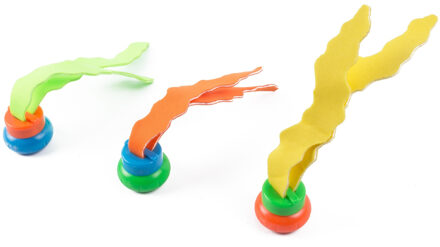 Benson Set van 3x stuks gekleurd zeewier zwembad speelgoed Multi