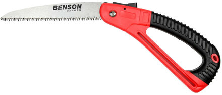 Benson Snoeizaag opklapbaar - 39 cm - 17,5 cm blad - handzaag - inklapbaar - takkenzaag - met ophangoog