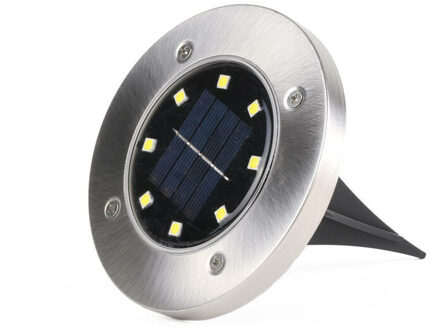 Benson Solar buitenlamp - LED - 12 cm - tuinpad verlichting - IP44 - solar