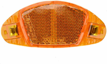 Benson Spaakreflectoren - 4x stuks - oranje - fietsreflectoren - extra zichtbaarheid