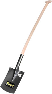 Benson Spade - metaal - met steel - 216 x 264 mm - schop - silverstone coating