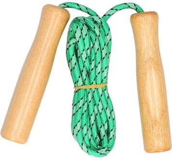 Benson Springtouw - groen - houten handvatten - 236 cm - buitenspeelgoed