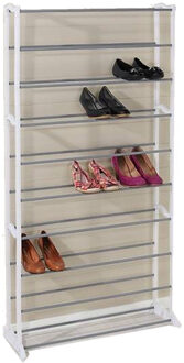 Benson Stapelbaar schoenenrek / schoenenstandaard - 72 x 25 x 140 cm - schoenenrek voor 40 paar schoenen