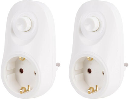 Benson Stekker dimmer - Multipak van 4x stuks - max. 280 Watt