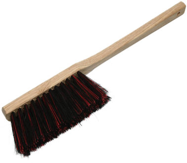 Benson Stoffer/handveger - extra lang - hout - 45 cm - kokoshaar