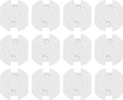 Benson Stopcontactbeveiligers - 20x - wit - kunststof - zelfklevend