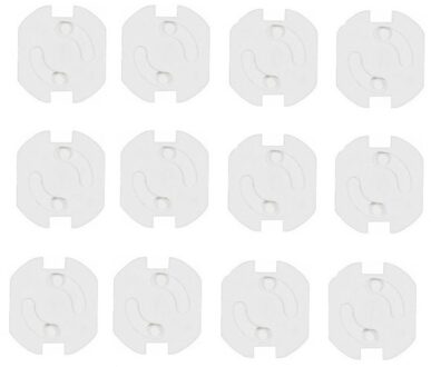 Benson Stopcontactbeveiliging - 27x stuks - wit - stopcontactbeschermers - kinderbeveiliging