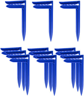 Benson Strandlaken klem - 12x - kunststof - 15 cm - Handdoekknijpers / handdoek klem