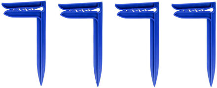 Benson Strandlaken klem - 4x - kunststof - 15 cm - Handdoekknijpers / handdoek klem