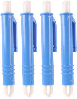 Benson Tekentang - 4x - kunststof - tekenpincet/tekenverwijderaar - 5 cm