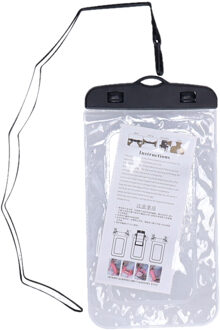 Benson Telefoonhoesje - transparant - kunststof - 21 x 11,5 cm - waterdicht