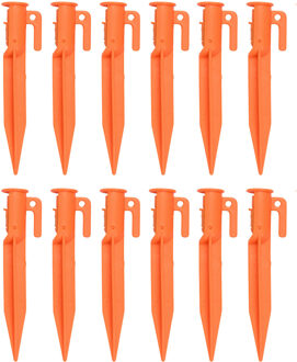 Benson Tentharing - 12x - kunststof - 15 cm - tentpennen/zandharing