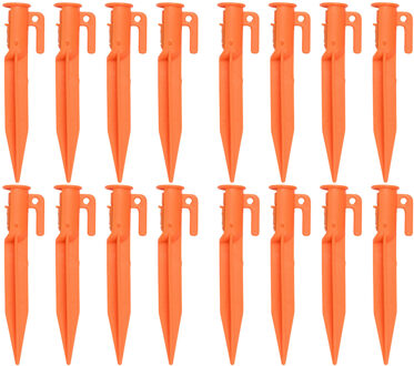 Benson Tentharing - 16x - kunststof - 15 cm - tentpennen/zandharing