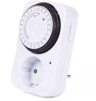 Benson Tijdklok - 24-uurs - programmeerbare tijdschakelaar - voor binnen