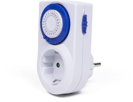 Benson Tijdschakelaar - programeerbaar - 24 uurs - tijdsklok