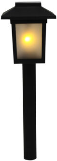 Benson Tuinlamp prikspot - solar - vlam effect 34,5 cm - sfeervolle tuinverlichting
