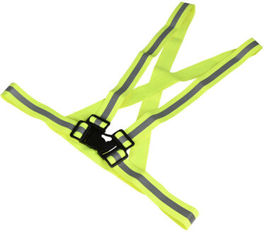 Benson Veiligheidsvest hardlopen - geel - reflecterend - one size One size