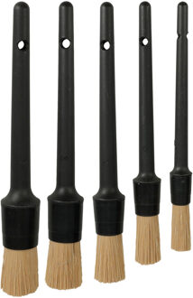 Benson Verfkwasten set 5delig - ronde kwasten - 5 formaten - kwasten