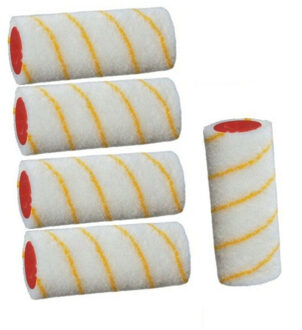 Benson Verfrollers - 5x - 10 cm - vachtrollers - schilderbenodigdheden - schilderen