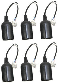 Benson Verhuisfitting - 6x - fitting E27 - lamphouder