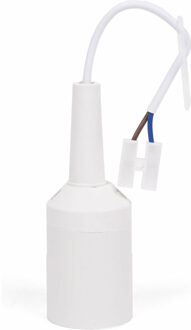 Benson Verhuisfitting - E27 - wit - fitting met kroonsteen