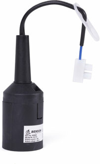 Benson Verhuisfitting - E27 - zwart - fitting met kroonsteen