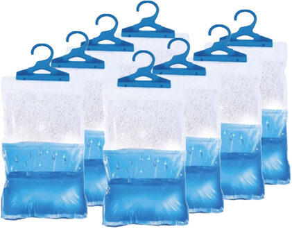 Benson Vochtopnemer - 8x - lavendel geur - Tegen schimmel/condens - ophang haak - vochtvanger