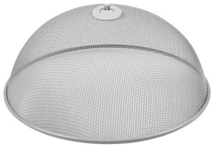 Benson Voedselkap - rond - 30 cm - grijs - metaal - vliegenkap