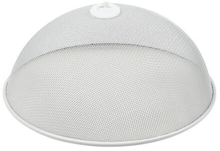 Benson Voedselkap - rond - 30 cm - wit - metaal - vliegenkap