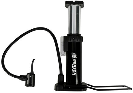 Benson Voetpomp - 6 bar - met verloopnippels - universeel ventiel