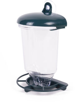 Benson Vogelvoederhuisje - zuignap - voor raam - 14 x 22 cm - vogelvoedersilo