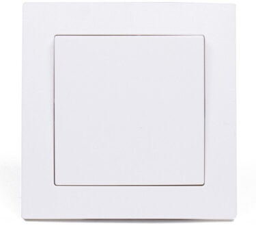 Benson Wandcontactdoos - schakelaar - inbouw - wit - 80 x 80 mm - 250V AC/10A