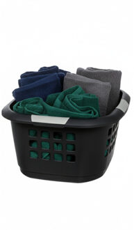 Benson Wasmand extra groot - antraciet - kunststof - 51 liter - 67 x 47 x 27 cm