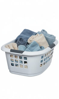 Benson Wasmand extra groot - wit - kunststof - 51 liter - 67 x 47 x 27 cm