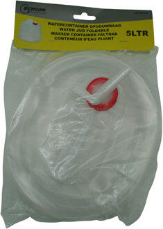 Benson Watercontainer met tapkraan - 5 liter - opvouwbaar - jerrycan