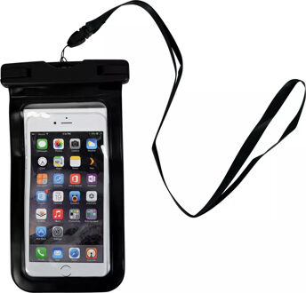 Benson Waterdichte telefoonhoes - meerdere ritsvakken - verstelbare riem - 18 x 14 cm - lichtgewicht