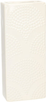 Benson Waterverdamper - ivoor wit - keramiek - 400 ml - radiatorbak luchtbevochtiger - 7,4 x 17,7 cm