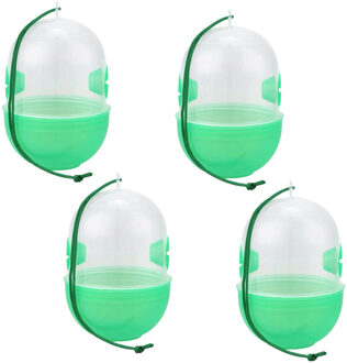 Benson Wespenvanger - 4x - transparant - kunststof - 9 x 13 cm - insectenval zonder gif