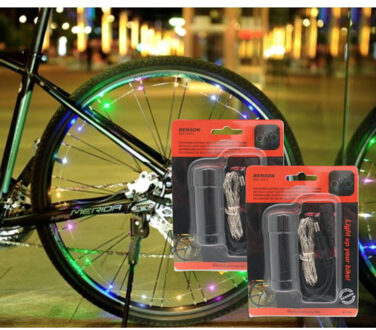 Benson Wiel verlichting - 2x - 22 led lampes - 2 meter - fietslampjes