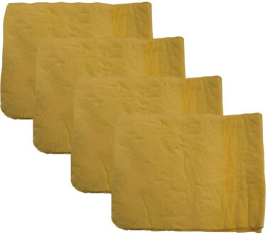 Benson Zeemdoek - 4x - in koker - synthetisch - 43 x 32 cm - auto zeem/autospons