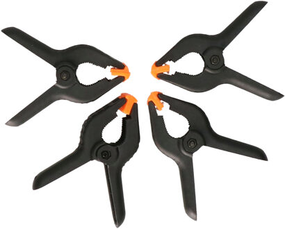 Benson Zeilklem groot - heavy duty - 4x - 23 cm - lijmklemmen - marktklem